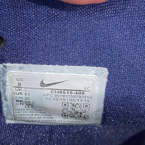 Kyrie 4 - Midnight Blue - Size 8 - Picture 5 of 5